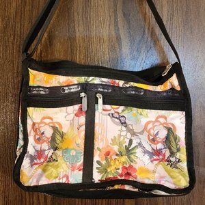 Lesportsac Deluxe Everyday Bag 2009 Full Bloom Print